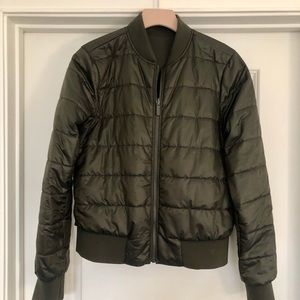 Lulu lemon non stop bomber reversible jacket